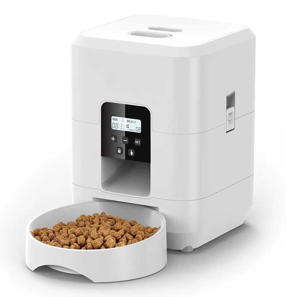 Pet Feeder Automatic - App Control and Timed Feeding