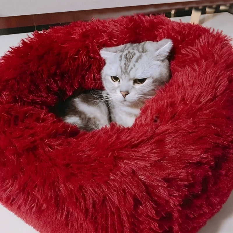 Dog Bed - Soft Plush and Non-Slip Bottom