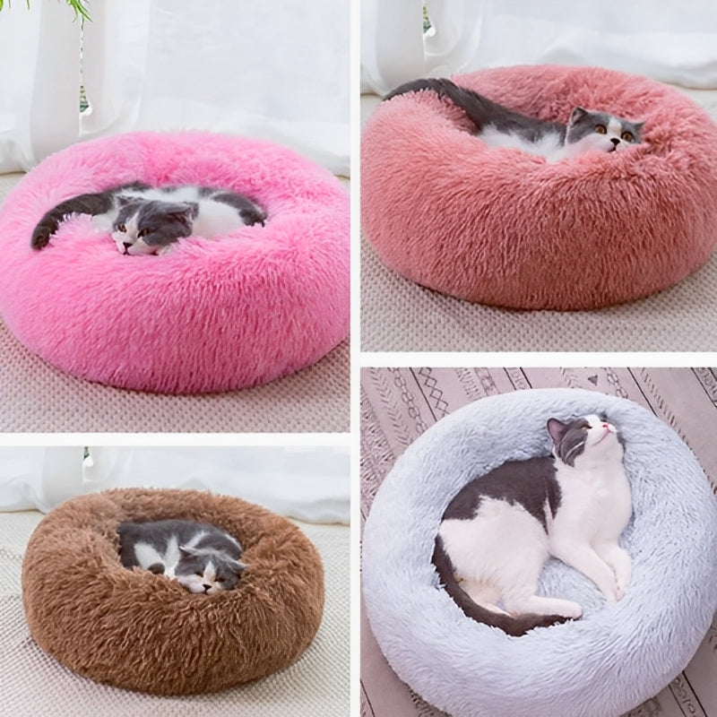 Dog Bed - Soft Plush and Non-Slip Bottom